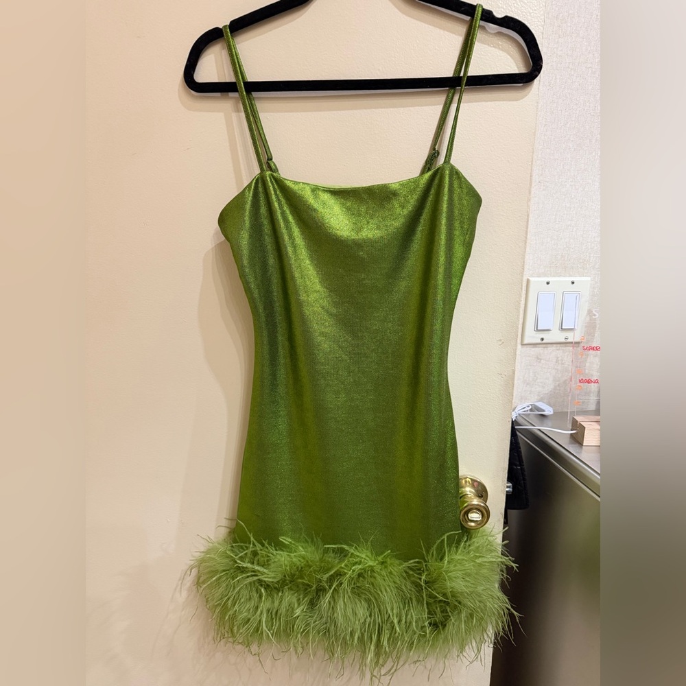 Fashionnova One Night Only Metallic Mini dress Size S
